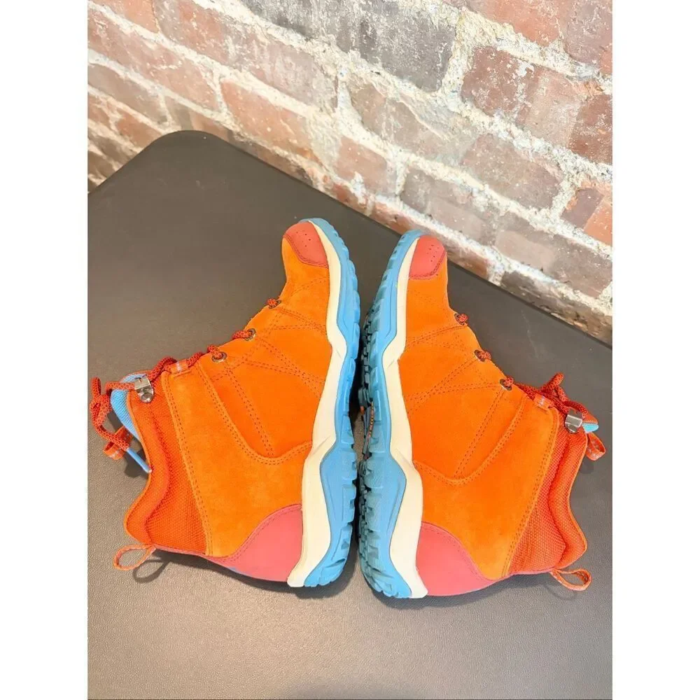 COLUMBIA | Fire Venture • Red Orange Blue Mid Waterproof Women's Multisport Outd